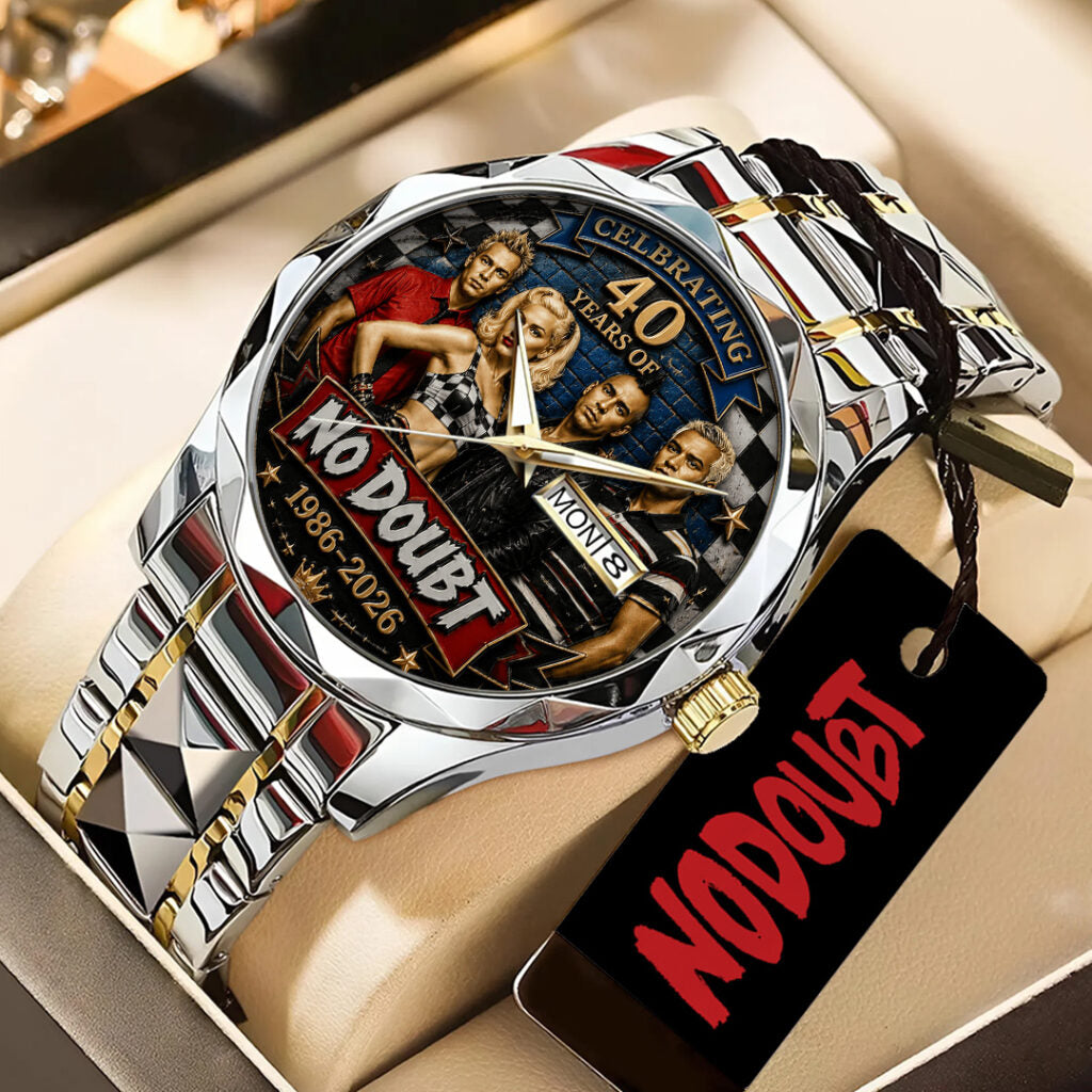 No Doubt 40th Anniversary Alloy Luxury Quartz Watch - TANTN24668