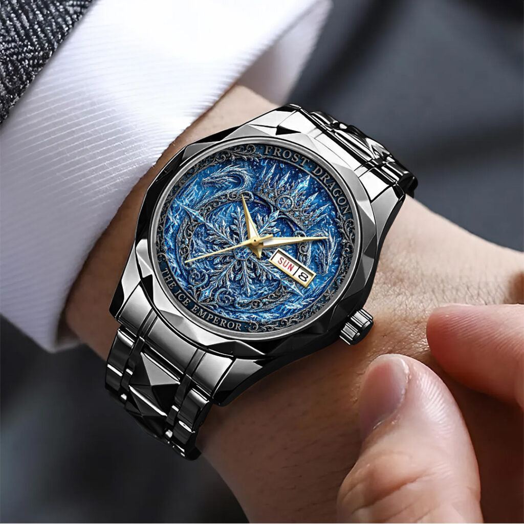 Frost Dragon Alloy Luxury Quartz Watch - TANTN24706