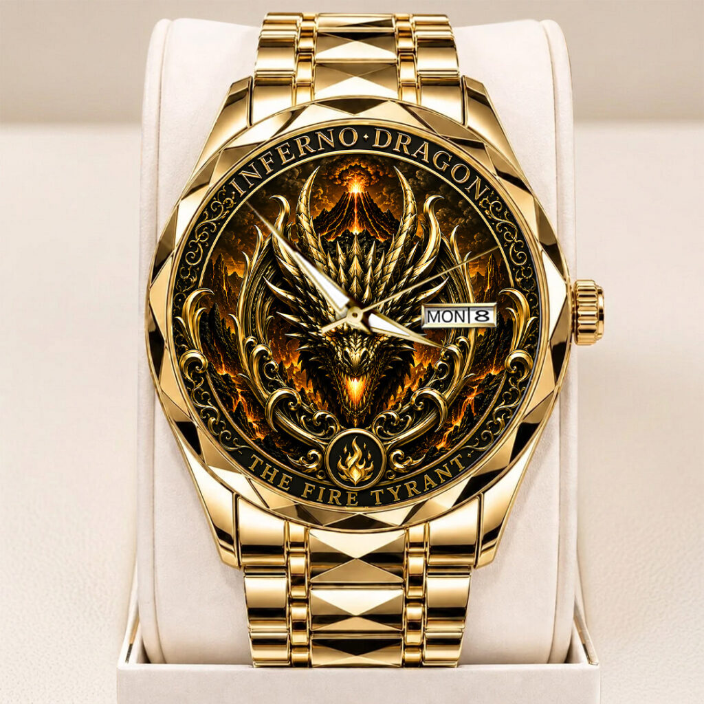 Frost Dragon Alloy Luxury Quartz Watch - TANTN24708