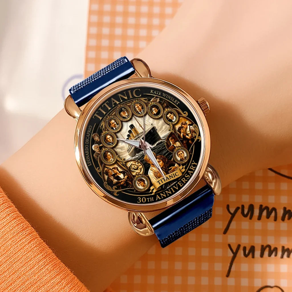 Titanic 30th Anniversary Mesh Strap Quartz Watch - TANTN25316