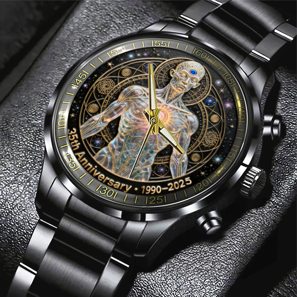 Tool 35th Anniversary Black Stainless Steel Watch - TANTN19125