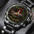 The Lost World: Jurassic Park 30th Anniversary Black Stainless Steel Watch - TMTHU8773