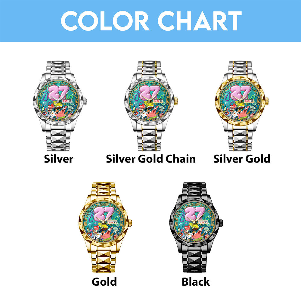 SpongeBob SquarePants Alloy Luxury Quartz Watch - TMTHU3337