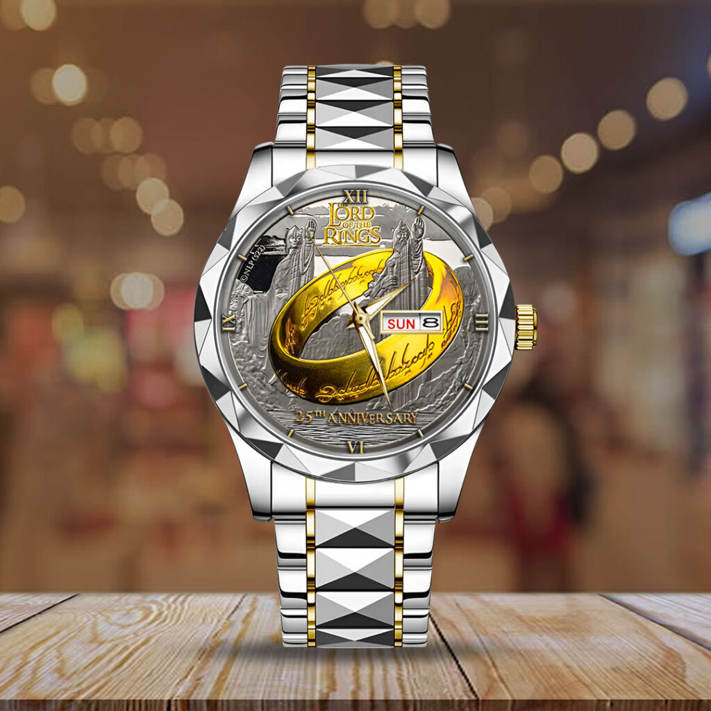 The Lord Of The Rings 25th Anniversary Alloy Luxury Quartz Watch - TMTHU2773