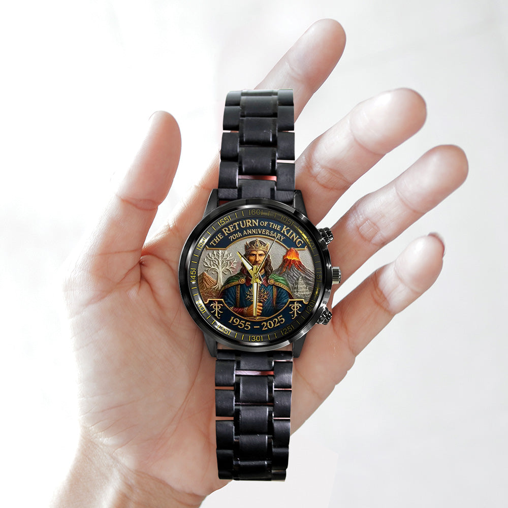 The Lord of the Rings Black Stainless Steel Watch - TANTN19317