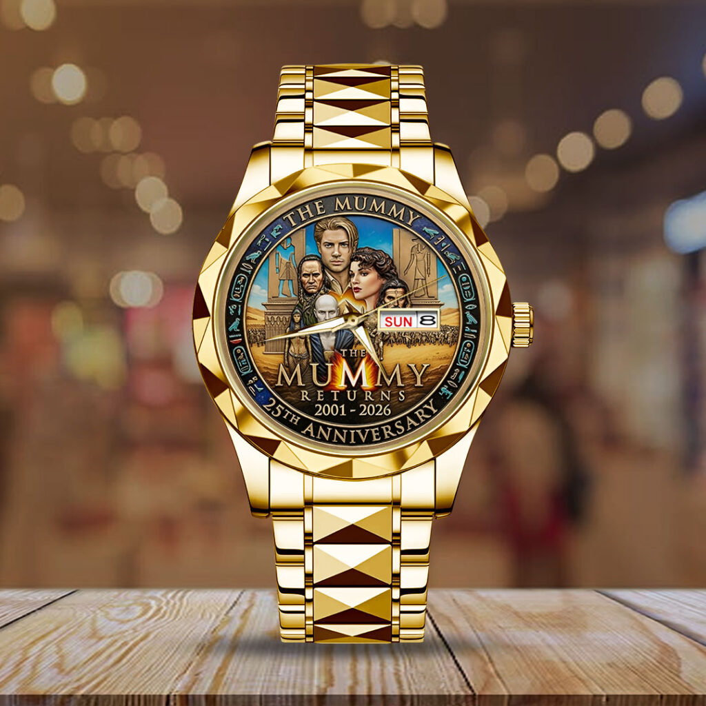 The Mummy Returns 25th Anniversary Alloy Luxury Quartz Watch - TMTHU4014
