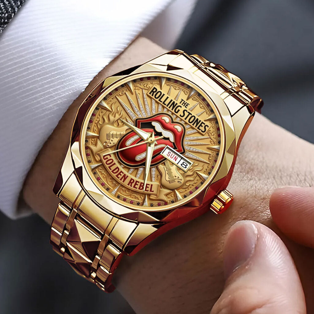 The Rolling Stones Alloy Luxury Quartz Watch - TANTN22965