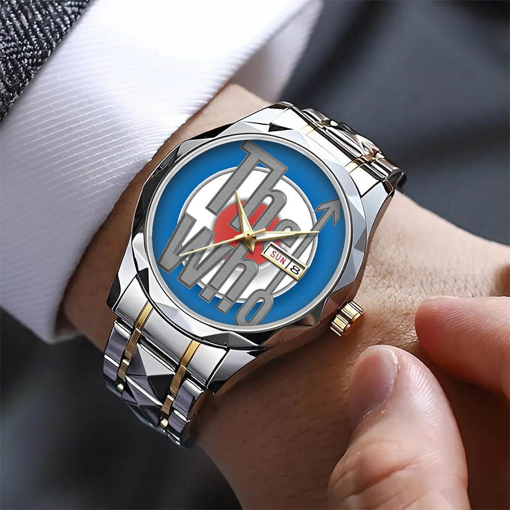 The Who Alloy Luxury Quartz Watch - TANTN15856