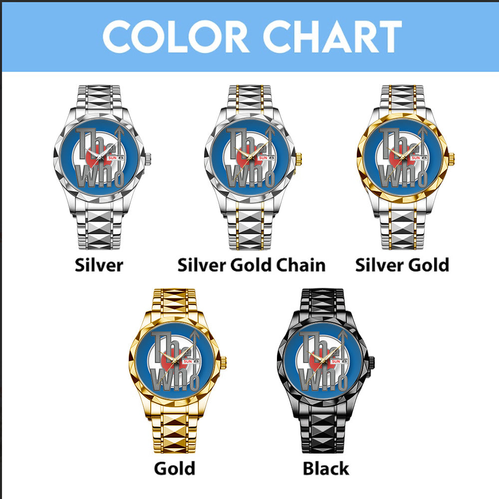 The Who Alloy Luxury Quartz Watch - TANTN15856