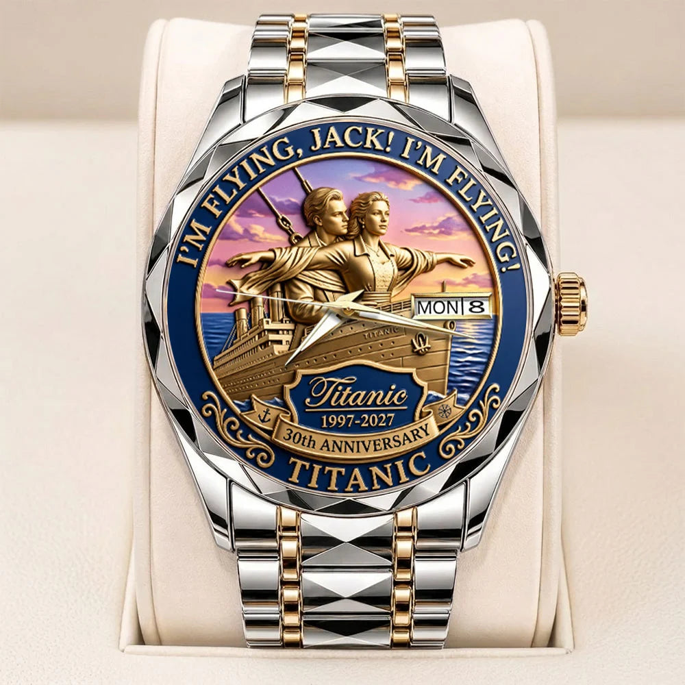 Titanic 30th Anniversary Alloy Luxury Quartz Watch - TANTN25321