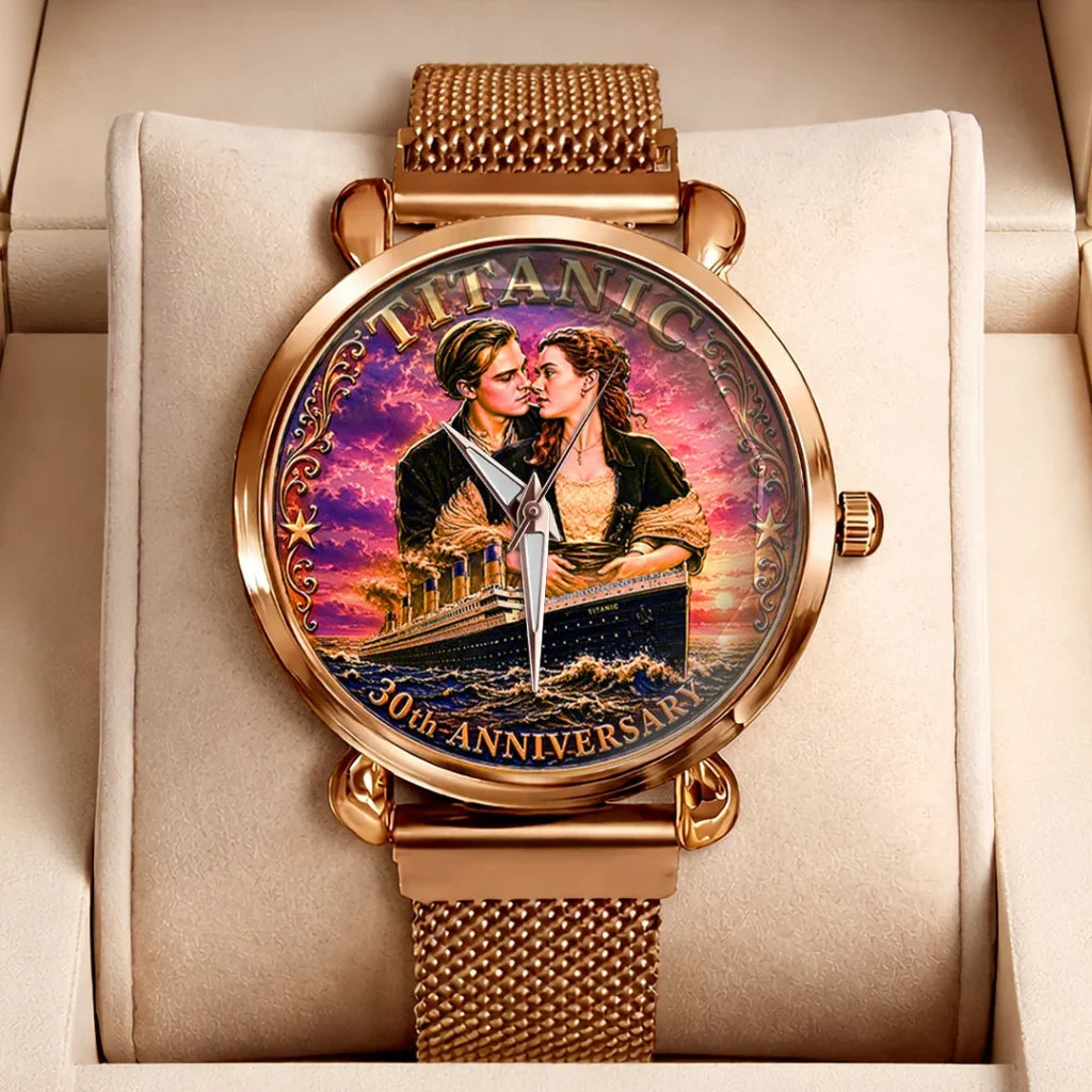Titanic 30th Anniversary Mesh Strap Quartz Watch - HOATT20774