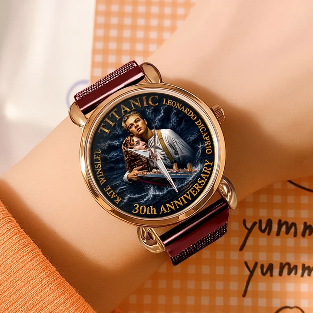 Titanic 30th Anniversary Mesh Strap Quartz Watch - HOATT20775