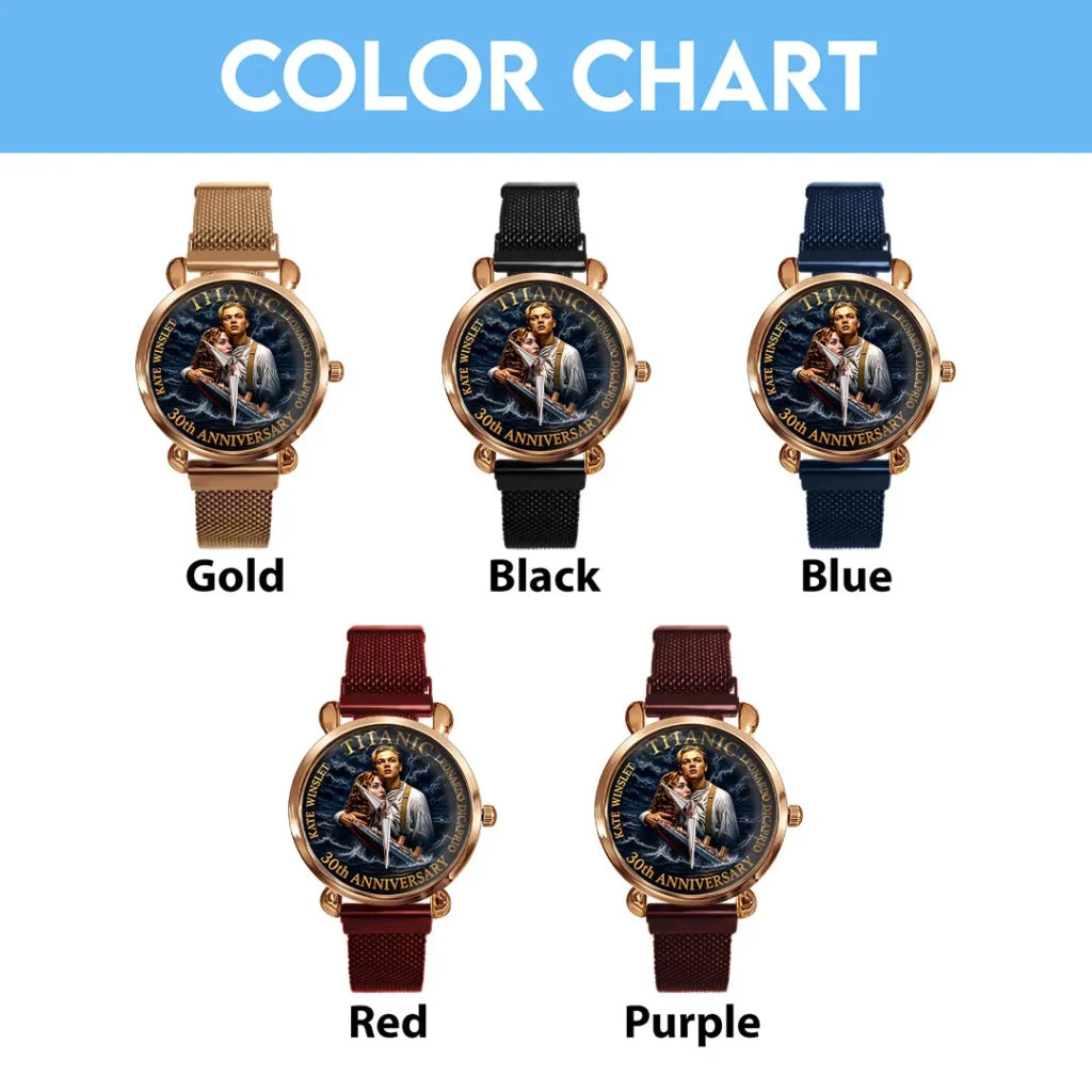 Titanic 30th Anniversary Mesh Strap Quartz Watch - HOATT20775