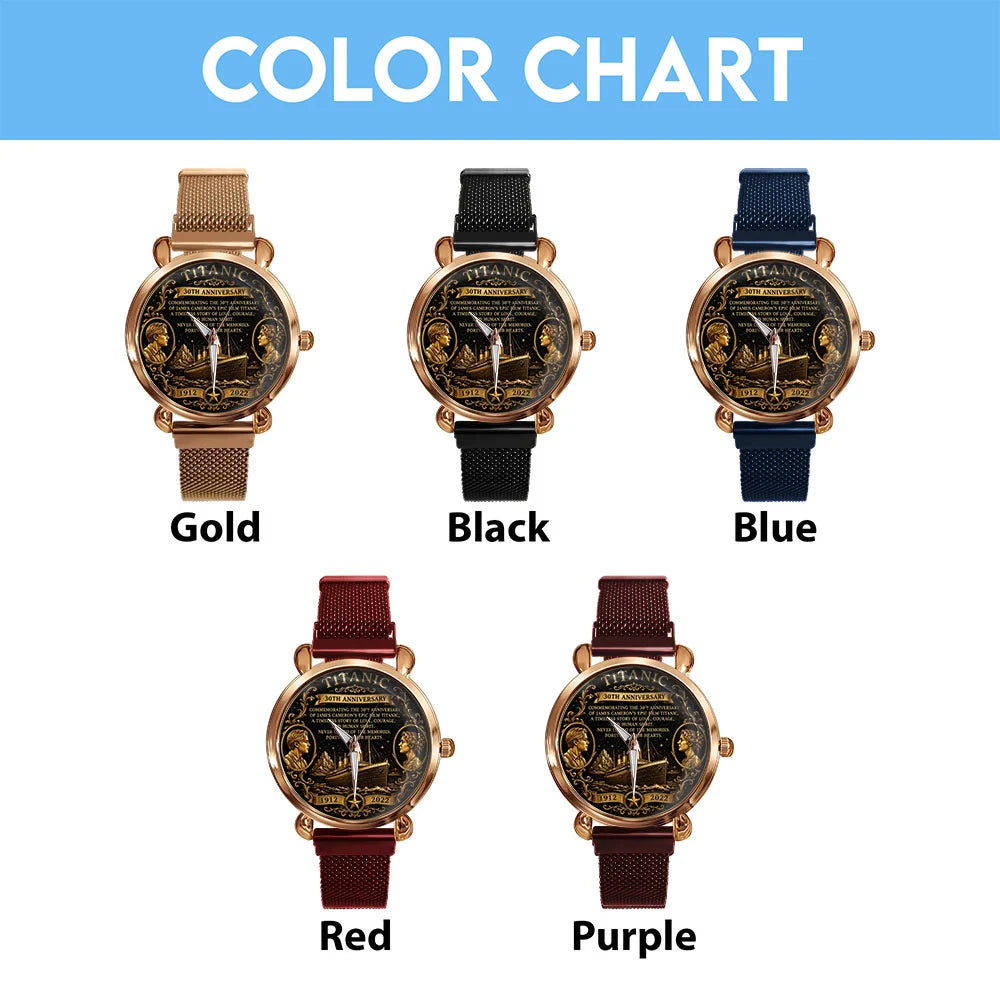 Titanic 30th Anniversary Mesh Strap Quartz Watch - TANTN25317