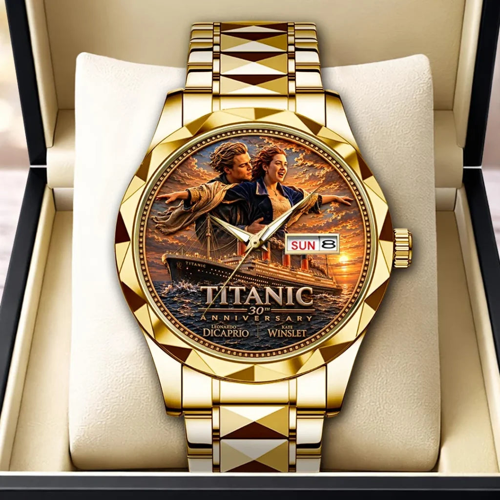 Titanic 30th Anniversary Alloy Luxury Quartz Watch - HOATT20771