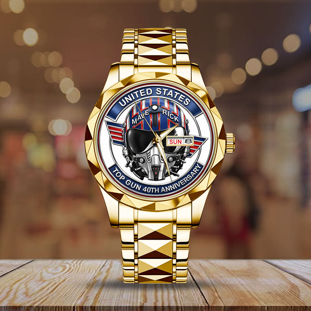 Top Gun 40th Anniversary 2026 Alloy Luxury Quartz Watch - TMTHU2872