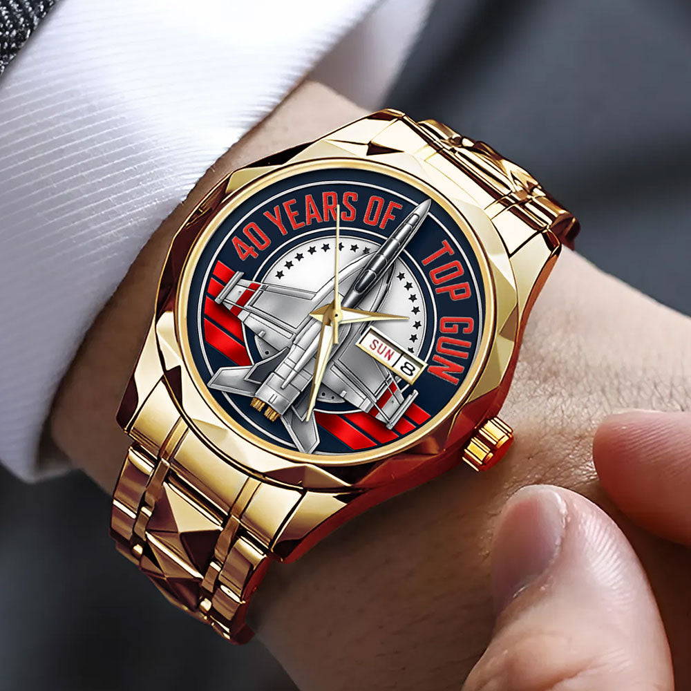 Top Gun 40th Anniversary 2026 Alloy Luxury Quartz Watch - TMTHU2873