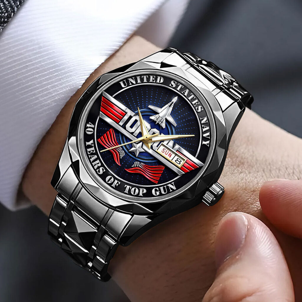 Top Gun 40th Anniversary Alloy Luxury Quartz Watch - TMTHU2976