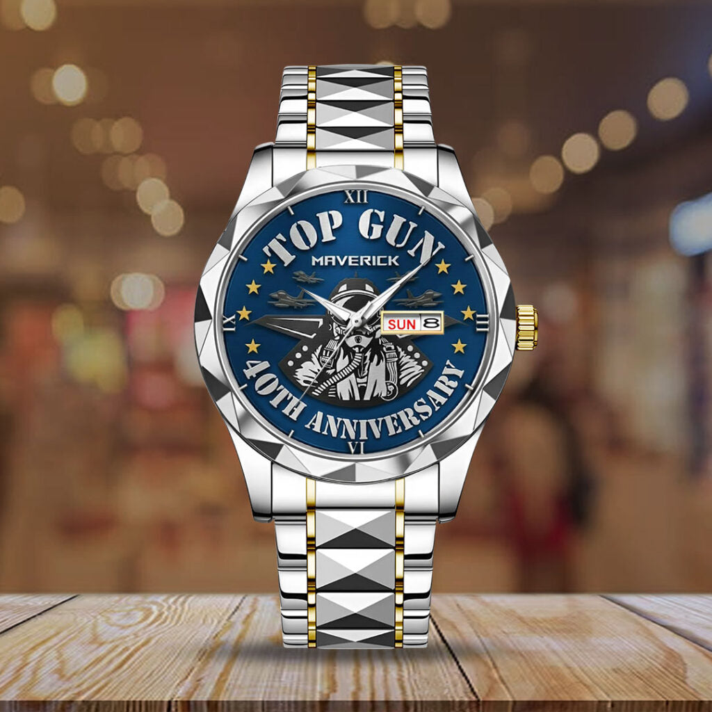 Top Gun 40th Anniversary Alloy Luxury Quartz Watch - TMTHU2897