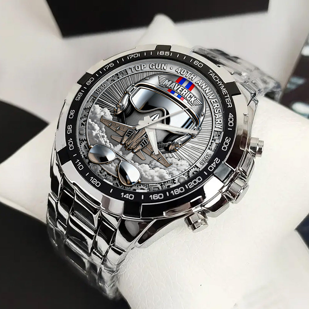 Top Gun 40th Anniversary 2026 Alloy Men Quartz Watch - TANTN19935