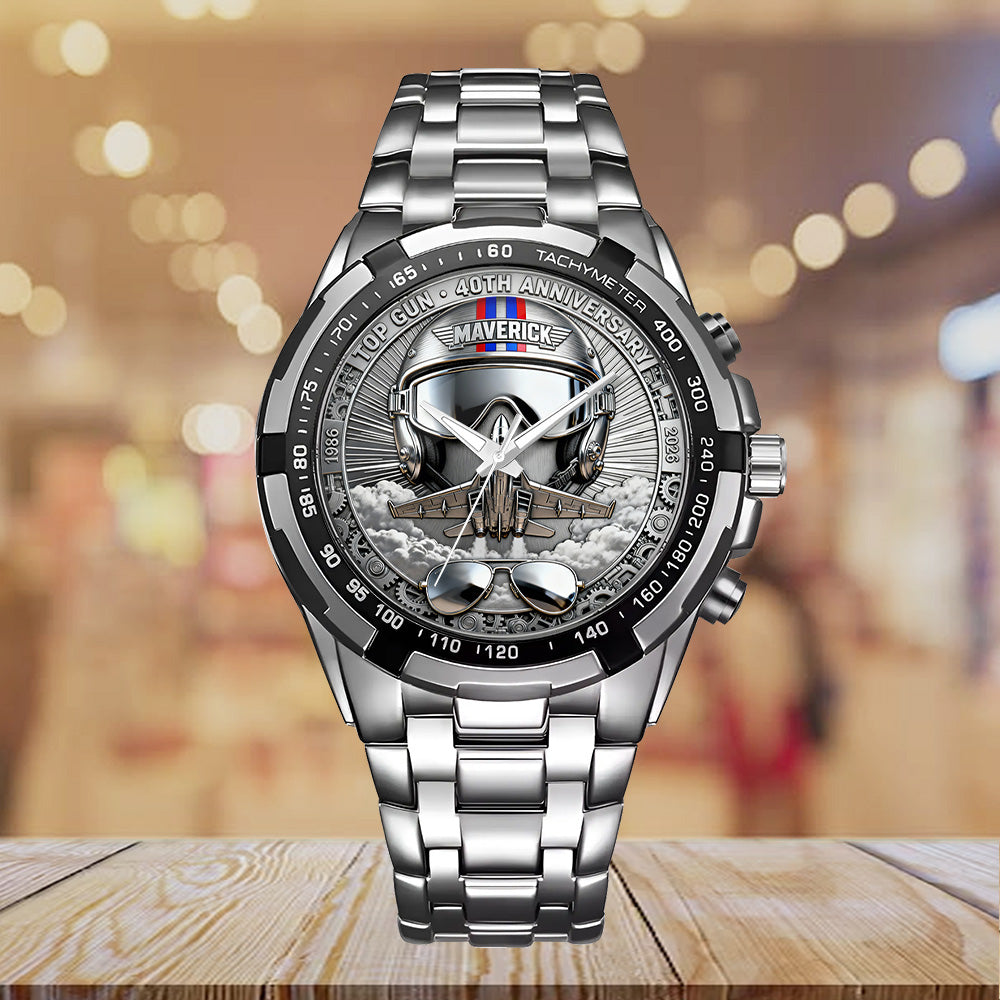 Top Gun 40th Anniversary 2026 Alloy Men Quartz Watch - TANTN19935