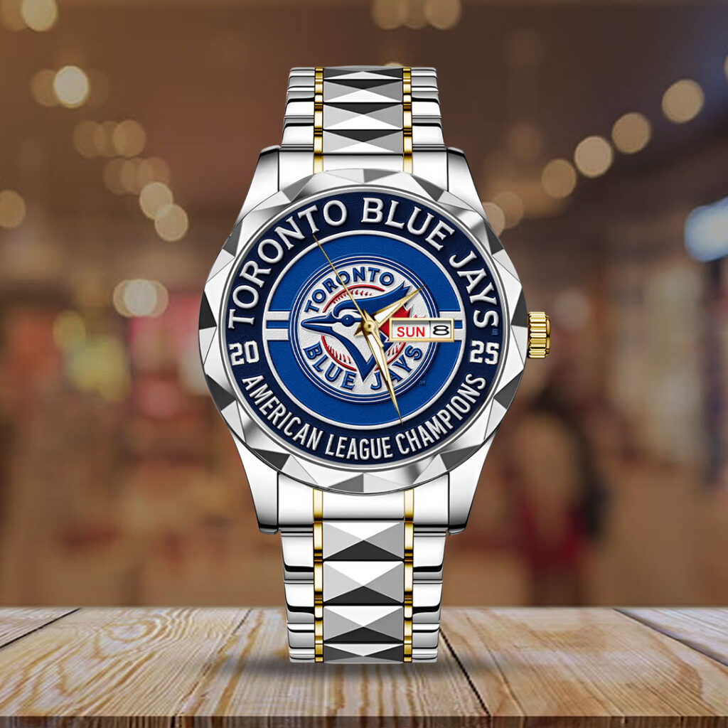 Toronto Blue Jays Alloy Luxury Quartz Watch - TMTHU2192