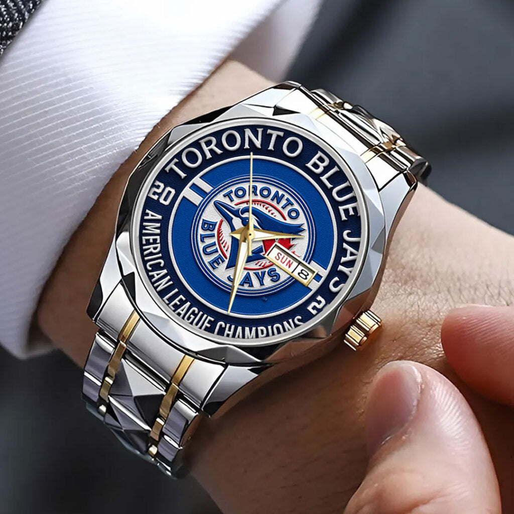 Toronto Blue Jays Alloy Luxury Quartz Watch - TMTHU2192