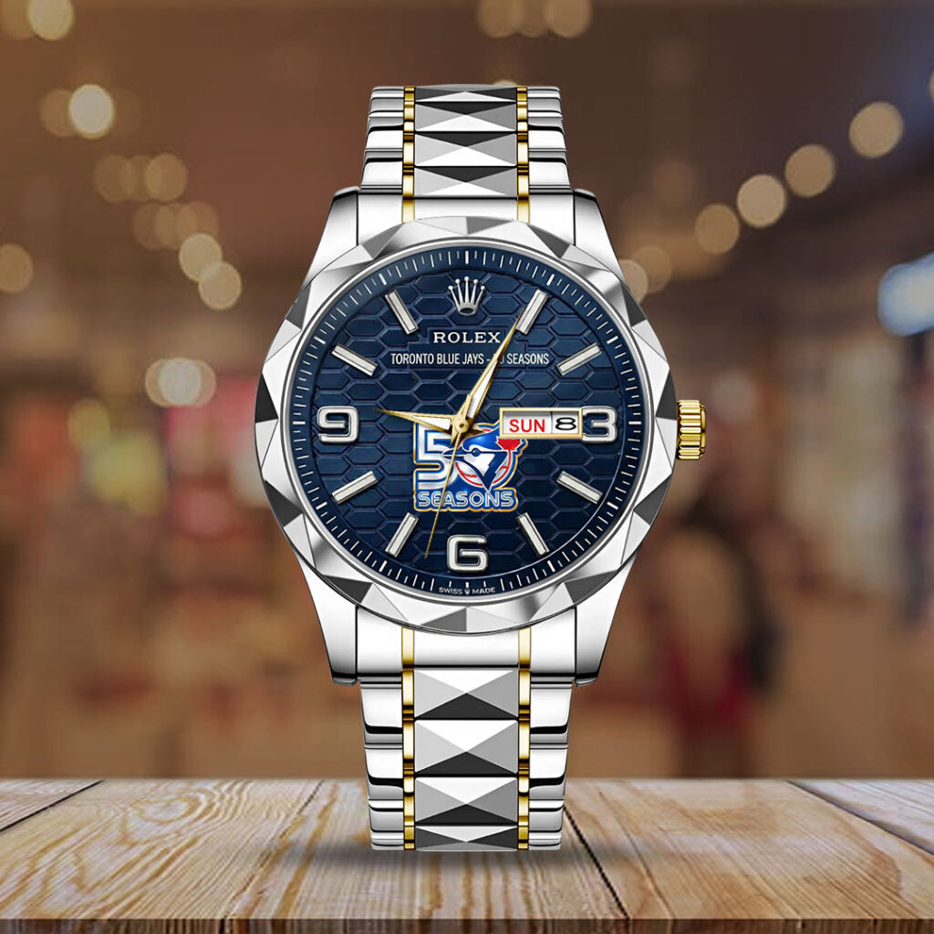 Toronto Blue Jays Alloy Luxury Quartz Watch - TMTHU3840
