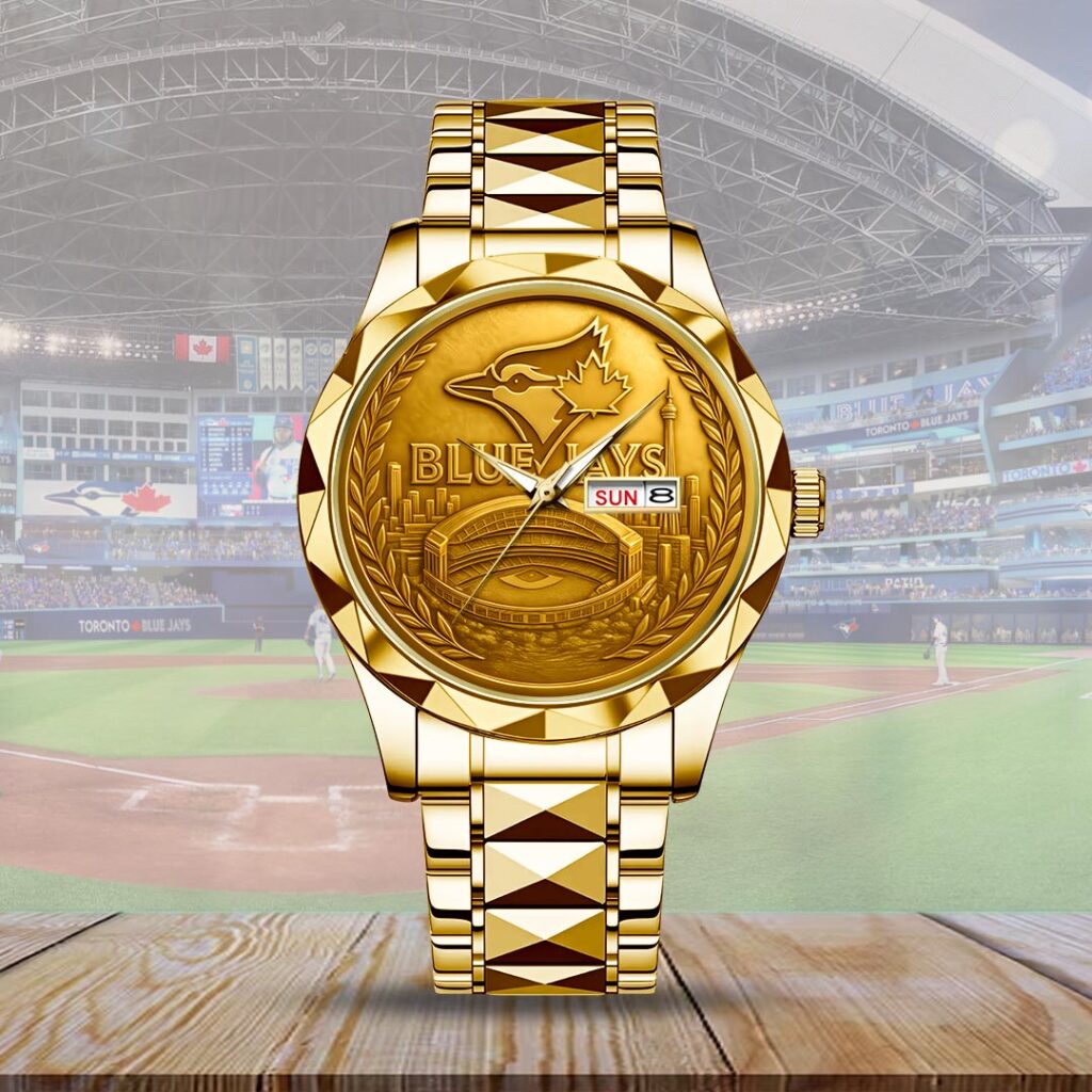 Toronto Blue Jays Alloy Luxury Quartz Watch - GNE4607