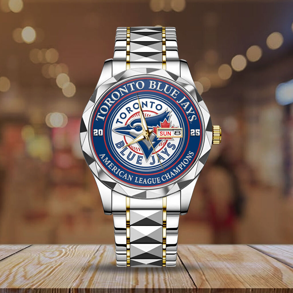 Toronto Blue Jays Alloy Luxury Quartz Watch - TMTHU2452
