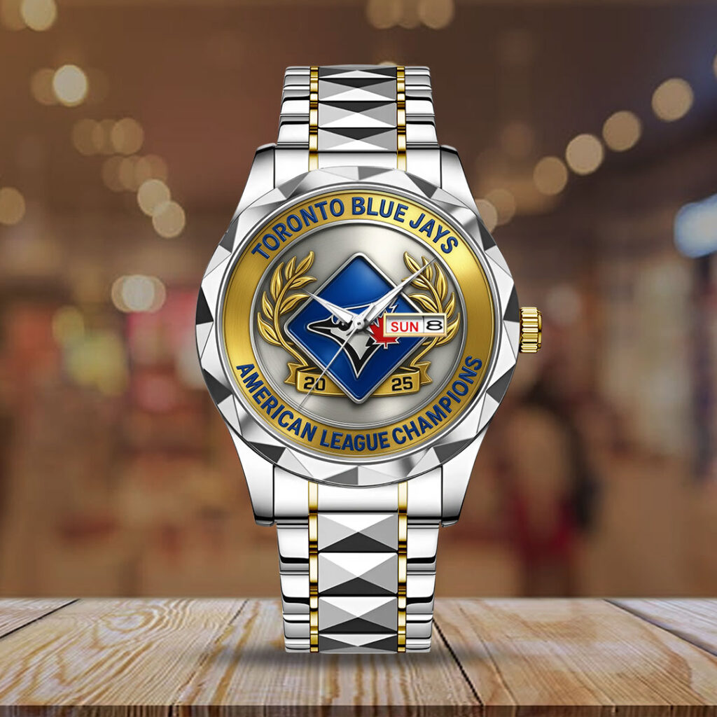 Toronto Blue Jays Alloy Luxury Quartz Watch - TMTHU2195