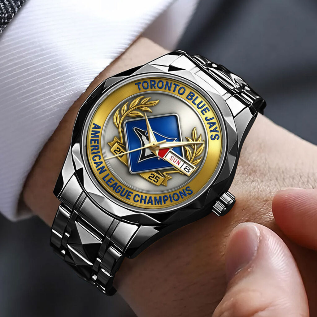 Toronto Blue Jays Alloy Luxury Quartz Watch - TMTHU2195