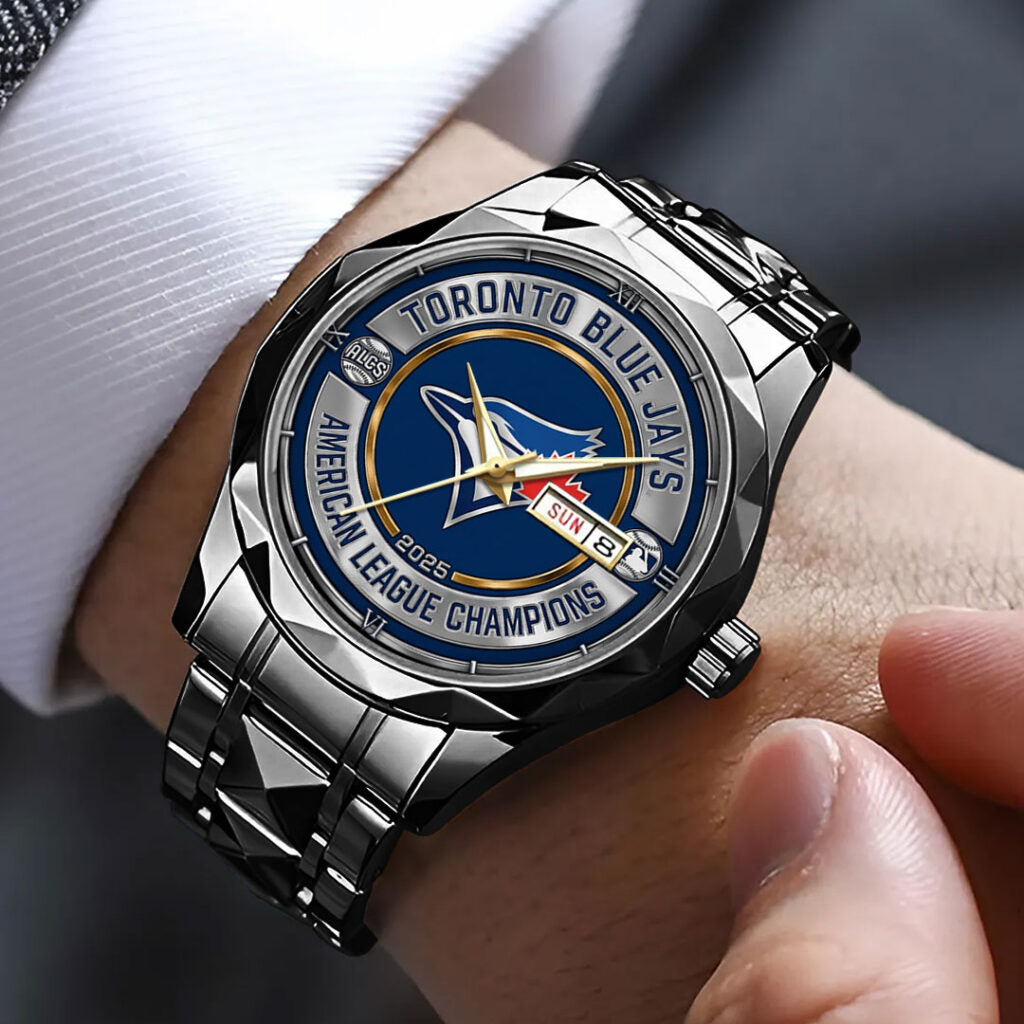 Toronto Blue Jays ALCS 2025 Alloy Luxury Quartz Watch - TMTHU1816