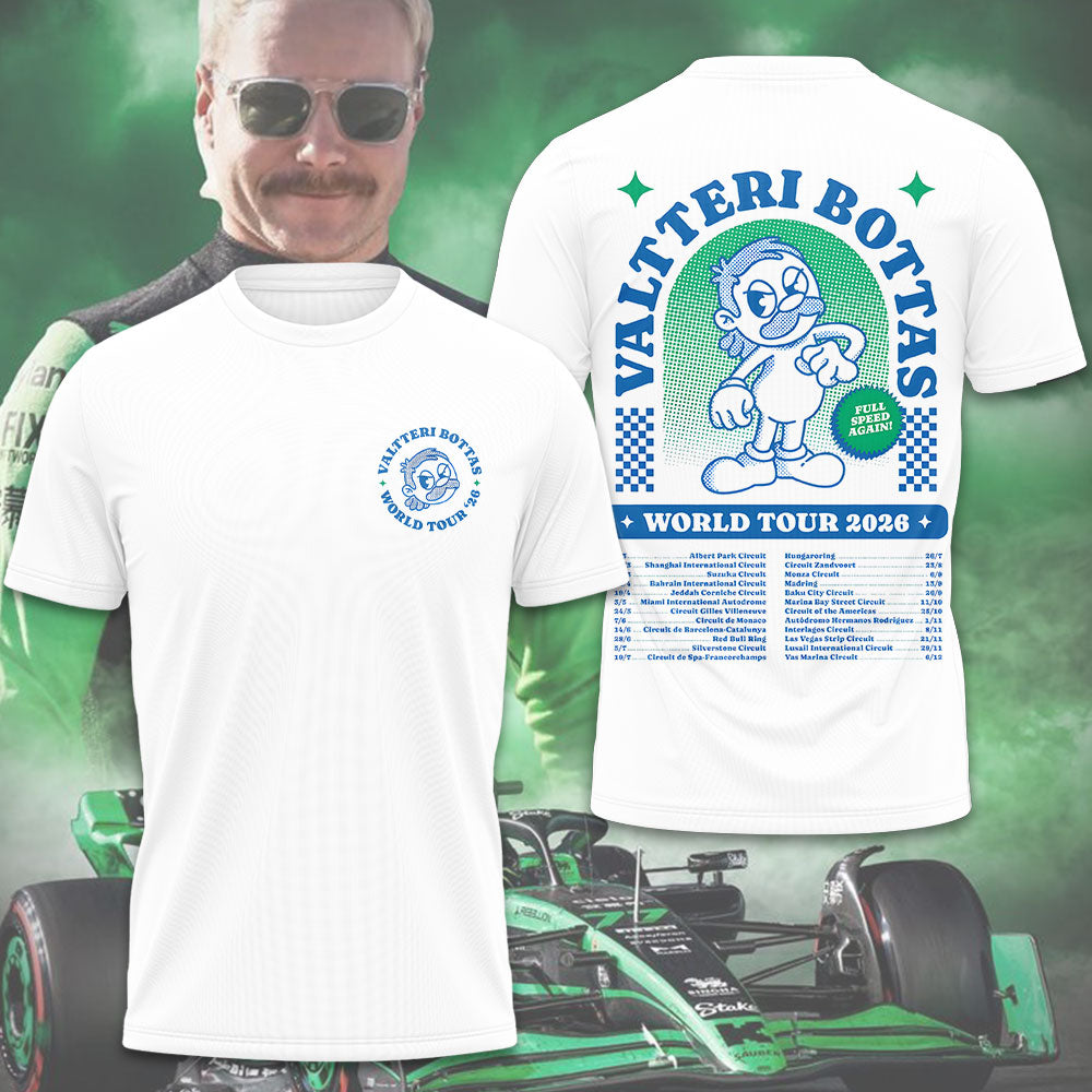 Valtteri Bottas 3D Apparel – TMTHU3162