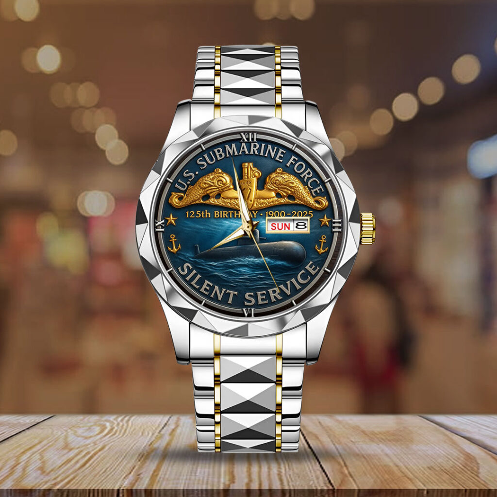 US Submarine Force 125th Anniversary Alloy Luxury Quartz Watch - TMTHU1943
