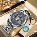 US Coast Guard 2025 Anniversary Alloy Luxury Quartz Watch - MAITM12902
