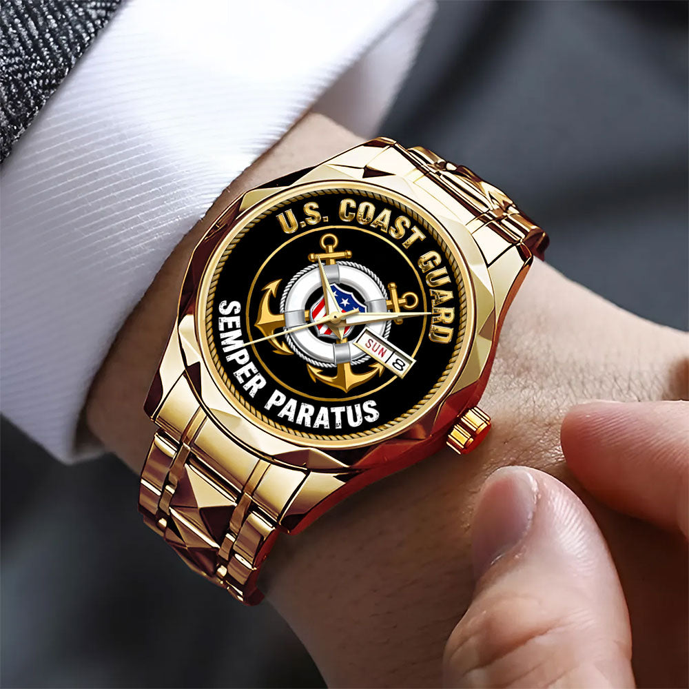 US Coast Guard Alloy Luxury Quartz Watch - MAITM13917