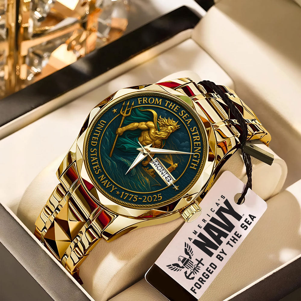 US Navy 2025 Alloy Luxury Quartz Watch - MAITM13266