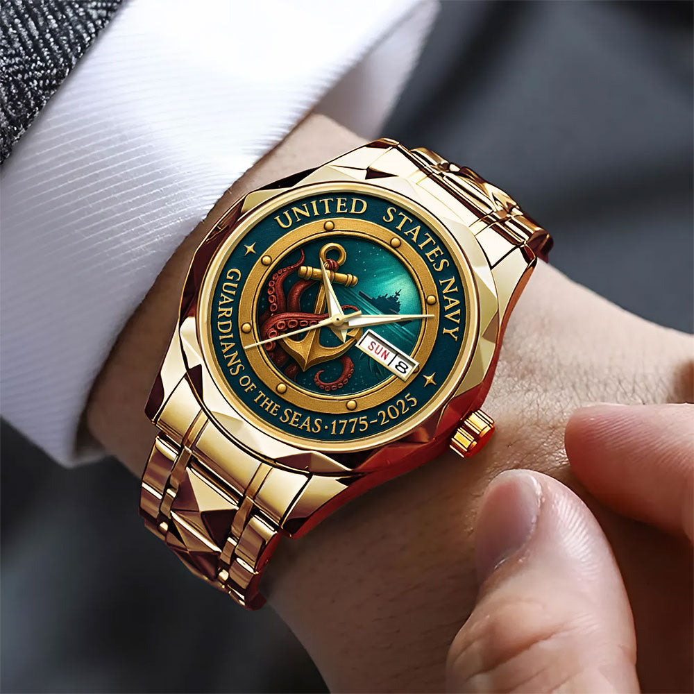 US Navy 2025 Alloy Luxury Quartz Watch - MAITM13871