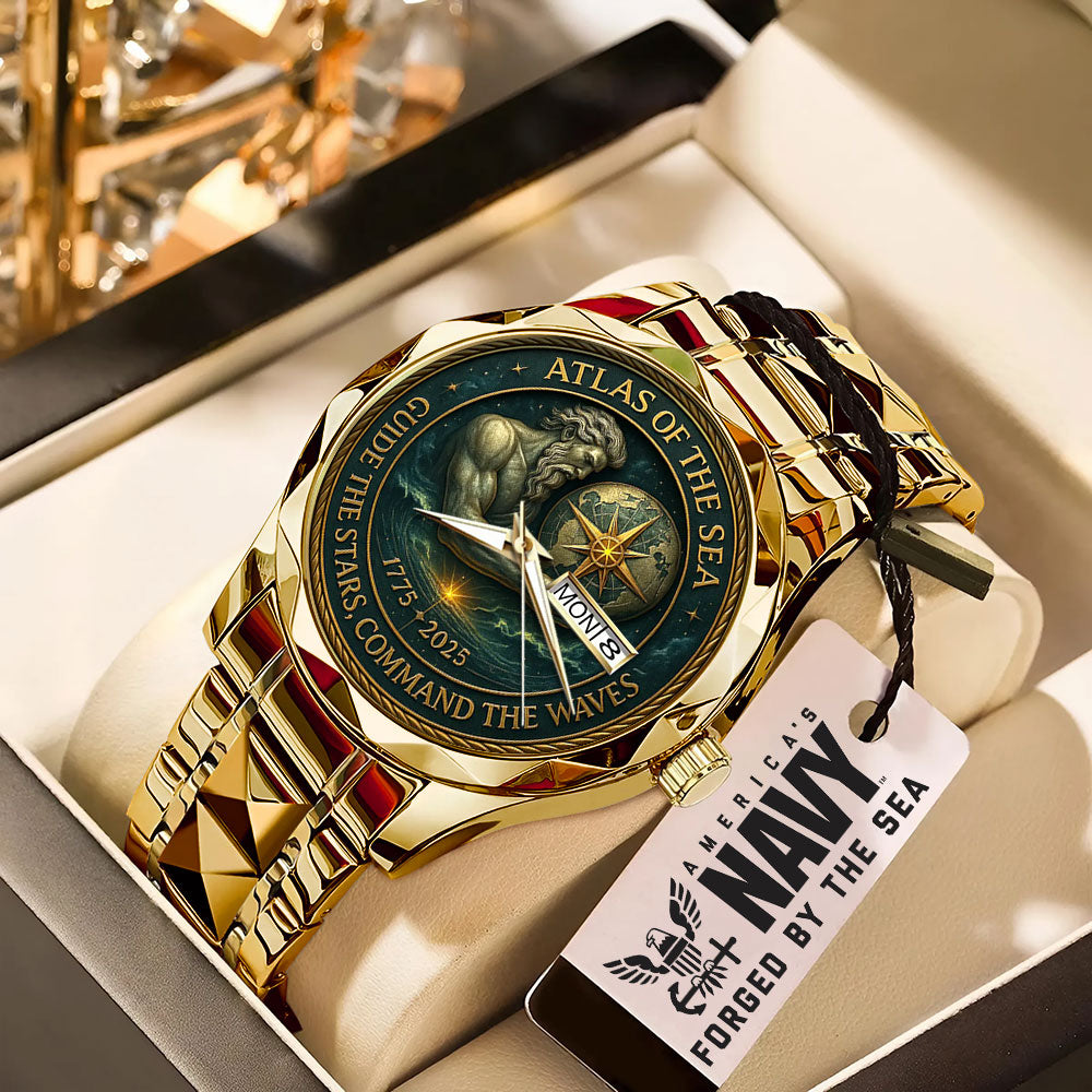 US Navy 2025 Alloy Luxury Quartz Watch - MAITM13872