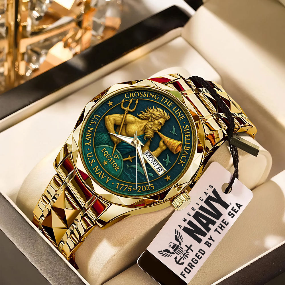 US Navy 2025 Alloy Luxury Quartz Watch - MAITM13873