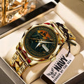 US Navy 250th Anniversary Alloy Luxury Quartz Watch - MAITM13194
