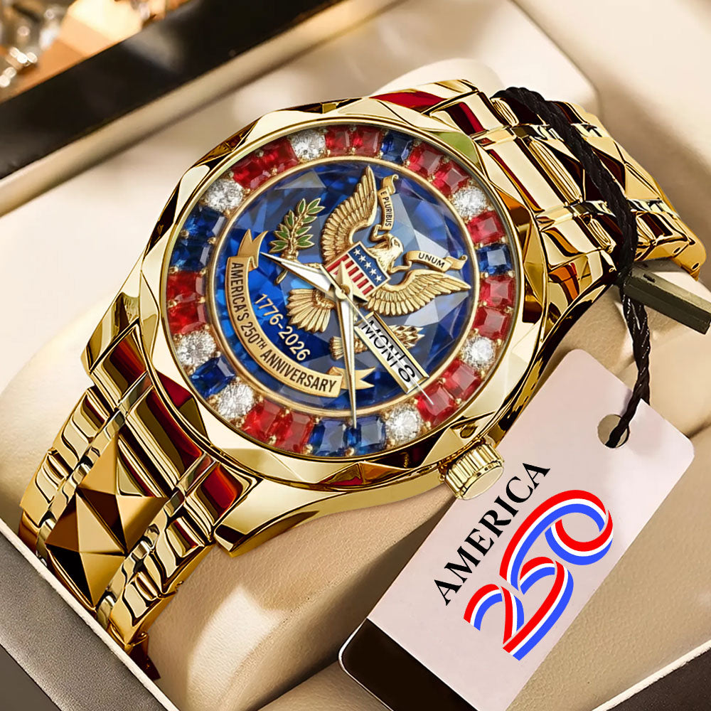 America250 Alloy Luxury Quartz Watch - MAITM14959