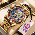 America250 Alloy Luxury Quartz Watch - MAITM14959