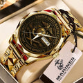 US Marine Corps 250th Anniversary 2025 Alloy Luxury Quartz Watch - TMTHU1843