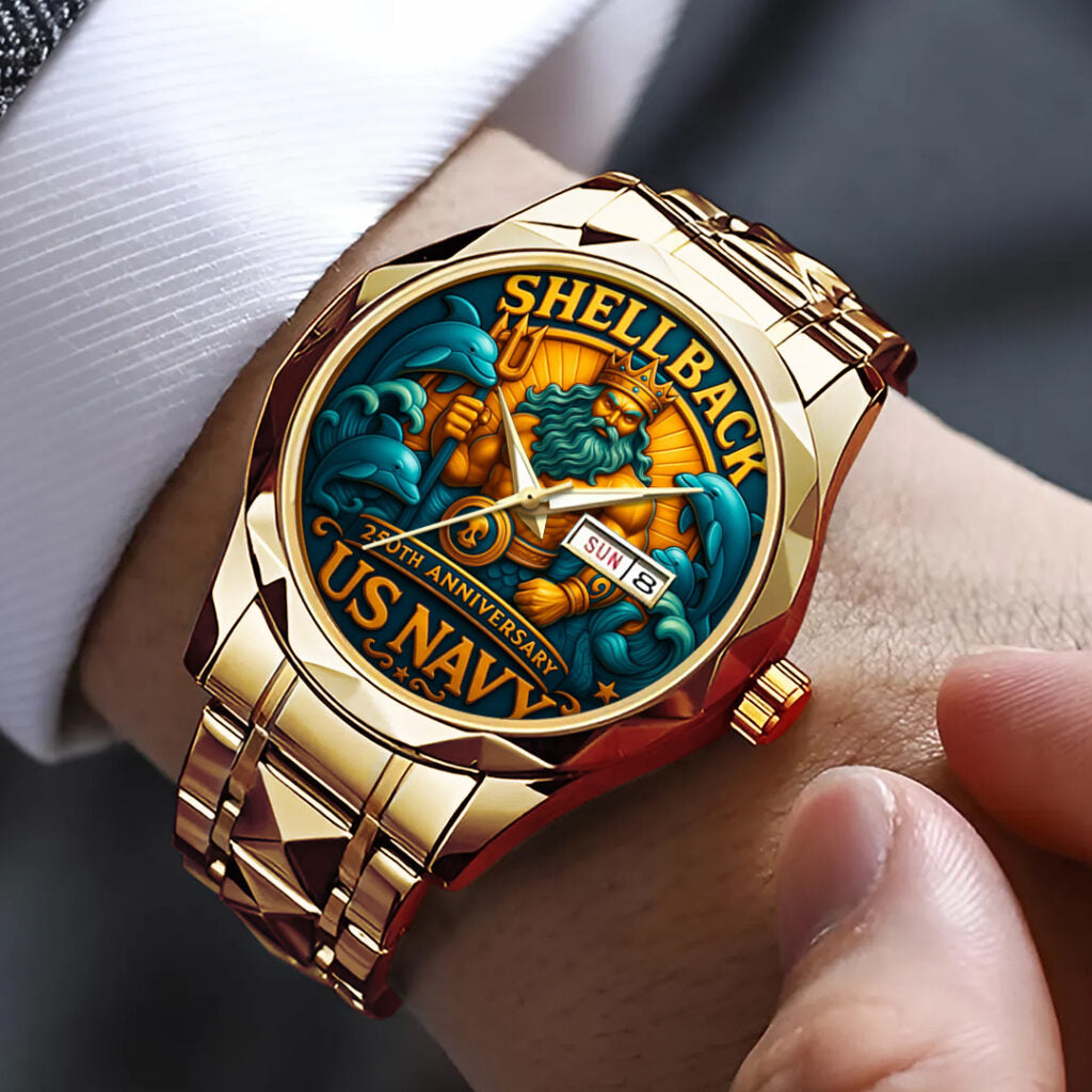 US Navy Alloy Luxury Quartz Watch - TMTHU567