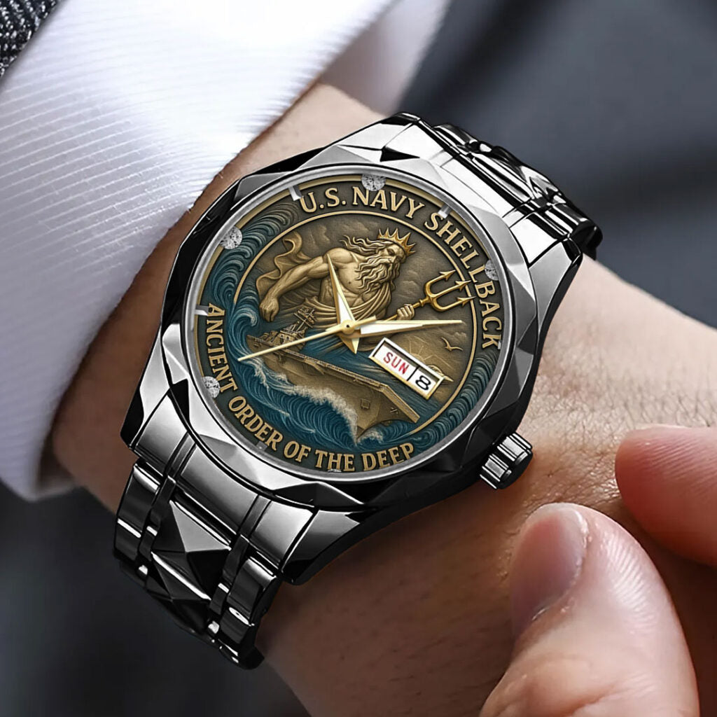 US Navy Alloy Luxury Quartz Watch - TMTHU841