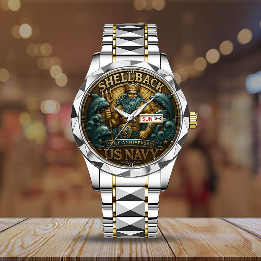 US Navy 250th Anniversary 2025 Alloy Luxury Quartz Watch - TMTHU894