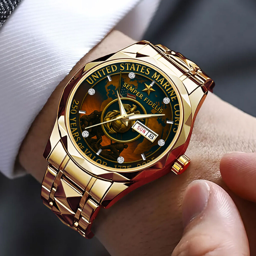 US Marine Corps Alloy Luxury Quartz Watch - TMTHU 052