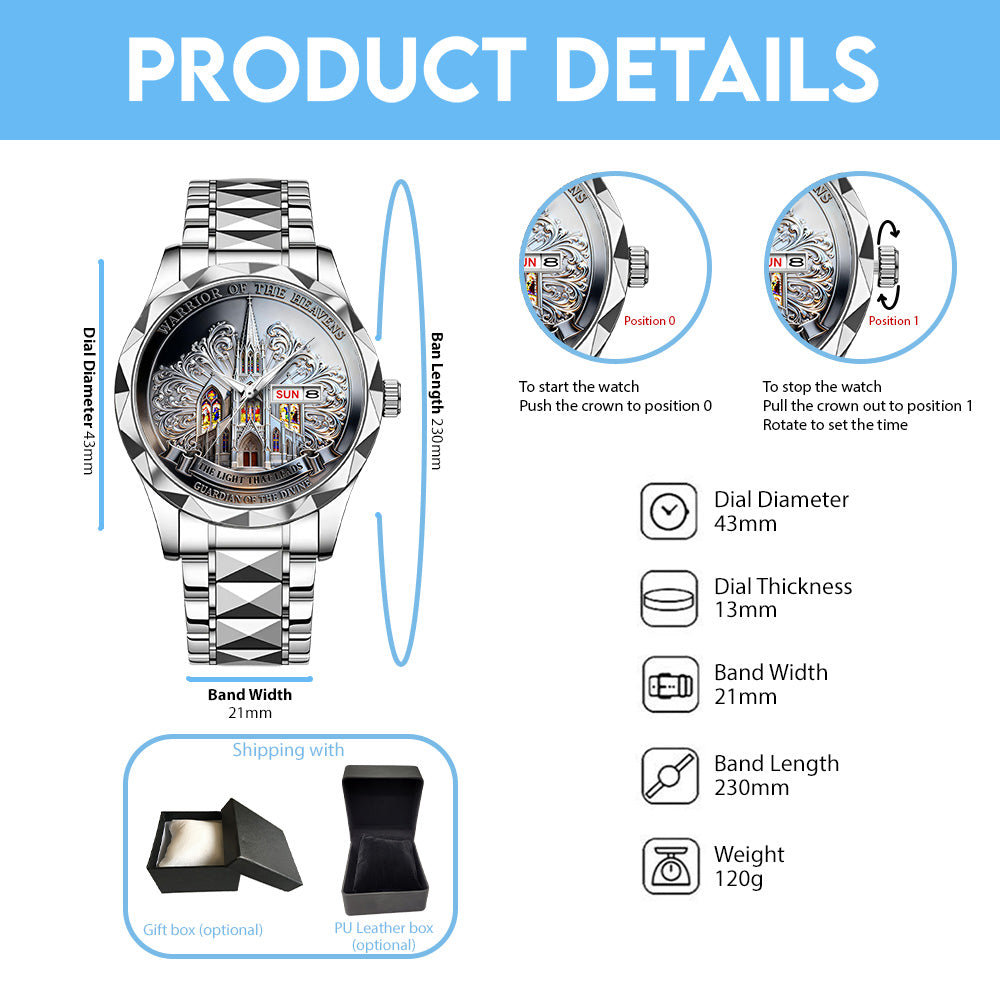Warrior Of The Heavens Alloy Luxury Quartz Watch - TANTN19692